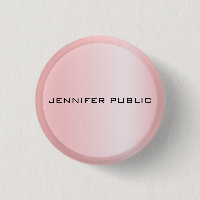 Rose Gold Monogrammed Template Elegant Modern
