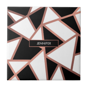 Rose Gold Mosaic Tile