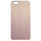 Rose Gold Ombre Glitter Sand Look Pink