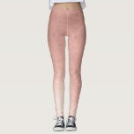 Rose Gold Ombre Pattern Leggings<br><div class="desc">Rose Gold Ombre Pattern Leggings</div>