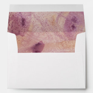 Rose-Gold Peacock Envelope