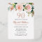 Rose Gold Pink Blush 90th Birthday Foil Invitation