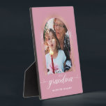 Rose Gold Pink Elegant GRANDMA Gifts Custom Plaque<br><div class="desc">Rose Gold Pink Elegant GRANDMA Gifts Custom</div>