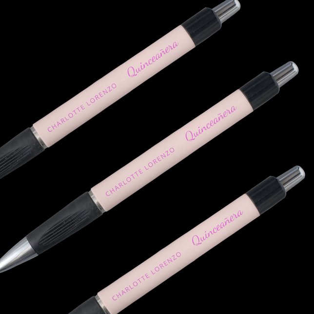 Rose gold pink name Quinceanera (Creator Uploaded)