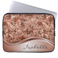 Rose Gold Sequin 3D look Personalised 