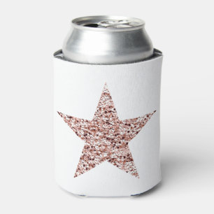 Rose Gold Sequin Twinkle Clipart Shining Star Clip Can Cooler