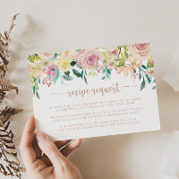 Rose Gold Spring Floral Wedding Recipe Request