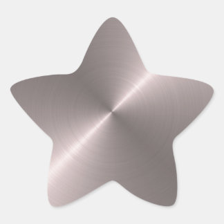 Rose Gold Star Sticker