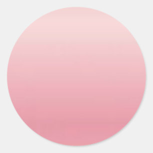 Rose Gold Template Add Text Monogram Name Logo Classic Round Sticker