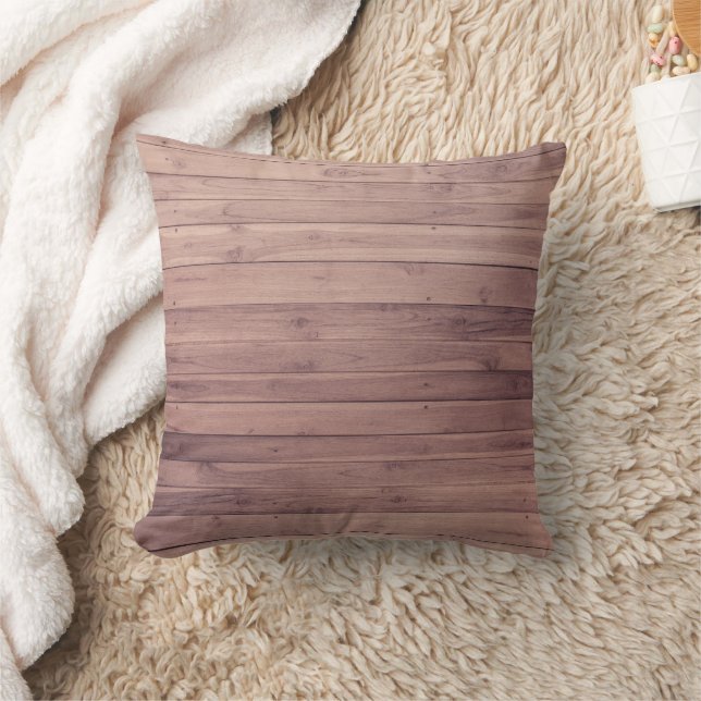 Rose Gold  Throw Pillow (Blanket)