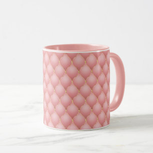 Rose Gold Tufted Coffee Mug