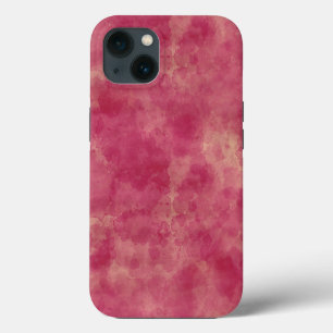 Rose Gold Watercolor Abstraction iPhone 13 Case