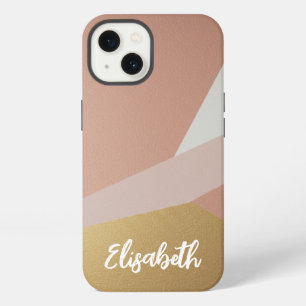 Rose Golden Hour Geometry Custom iPhone 13 Case