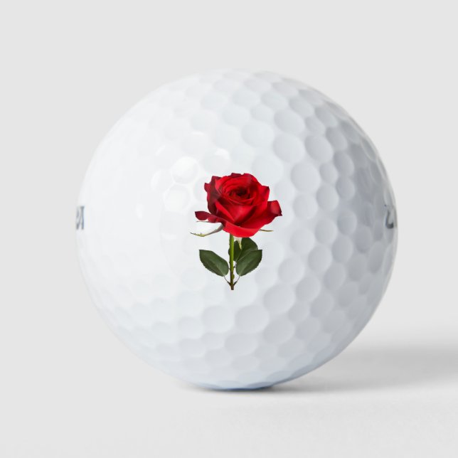 Rose 🌹 Golf Ball (Front)