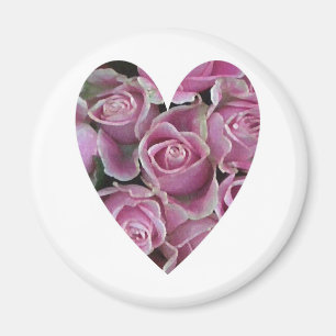 Rose Heart Magnet