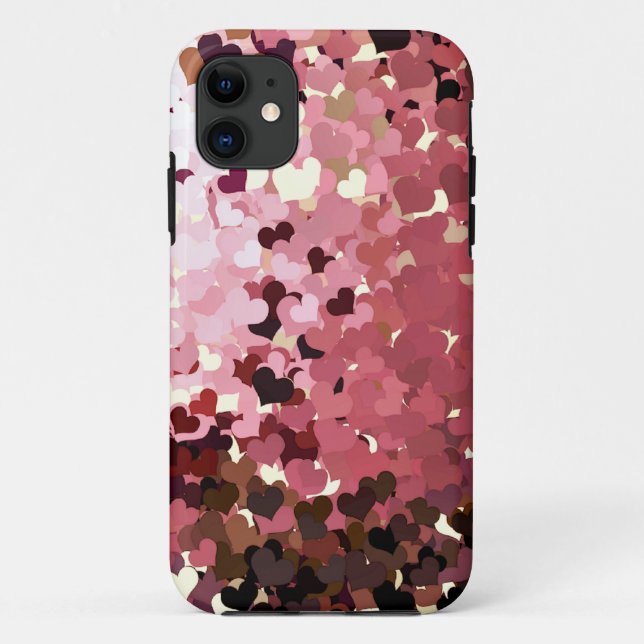 ROSE HEARTS Case-Mate iPhone CASE (Back)