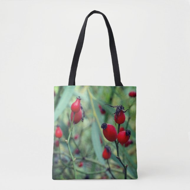 Rose hip Autumn Phtography  Tote Bag (Front)