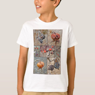 Rose Hip Collage T-Shirt