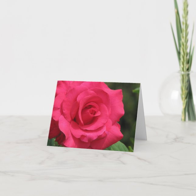 Rose Holiday Card (Front)