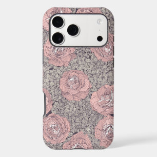 rose hydrangea floral pink mulberry plum