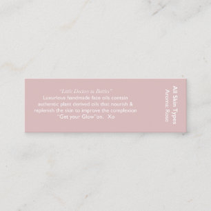Rose ingredient card