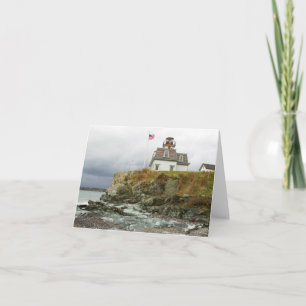 Rose Island Lighthouse Card