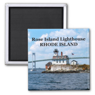 Rose Island Lighthouse, Rhode Island Magnet