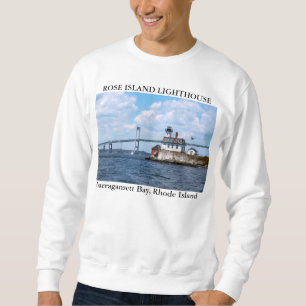 Rose Island Lighthouse, Rhode Island Sweatshirt