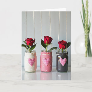 Rose Jars Mothers Day Card
