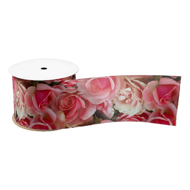 Rose Juxtapose Satin Ribbon (Spool)