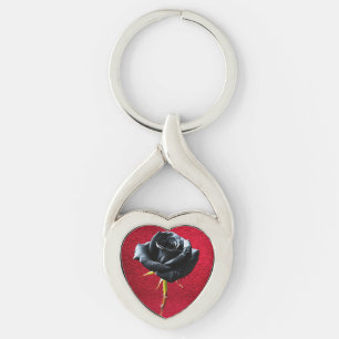 Rose key chain