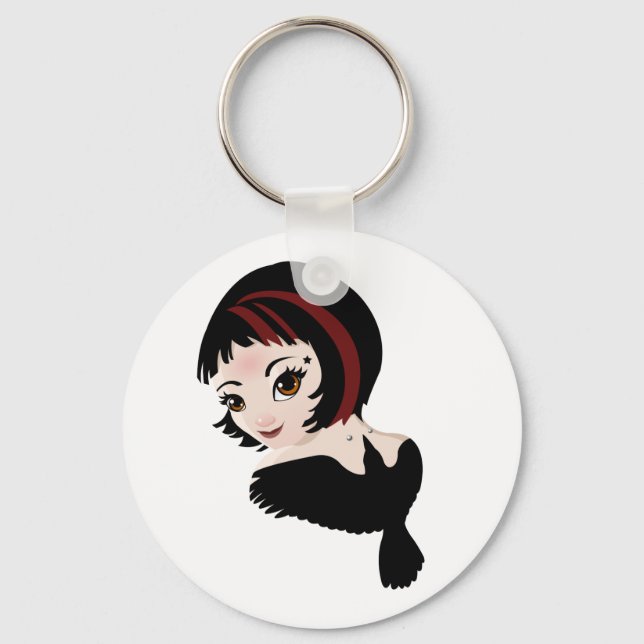 Rose Key Ring (Front)