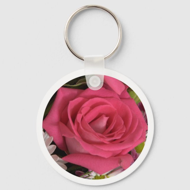 Rose Key Ring (Front)