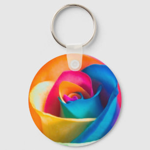 Rose Key Ring