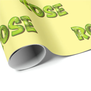 Rose Kiwi Fruit Gift Paper Gift Paper