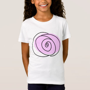 Rose Lilac  girls' t-shirt