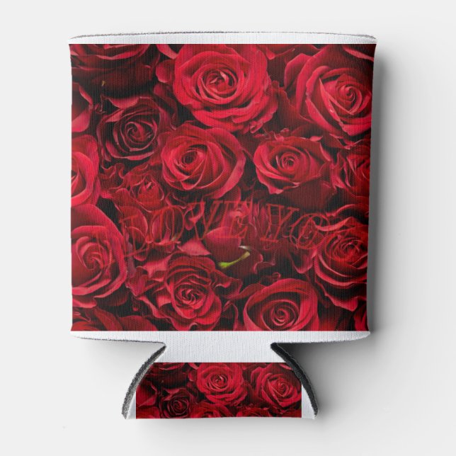 Rose love can cooler (Front)