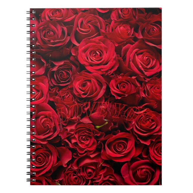 Rose love notebook (Front)