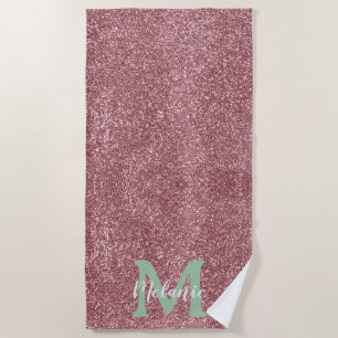 Rose Luxe Beach Towel