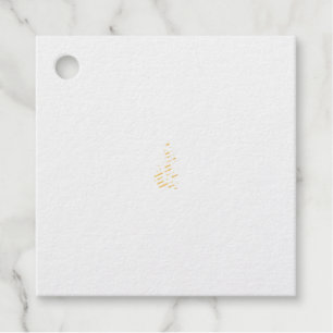 Rose Madder, Thunderbird floral design Favour Tags