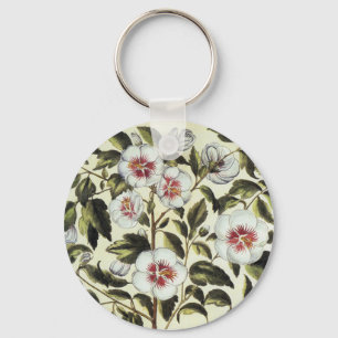 Rose Mallow Key Ring