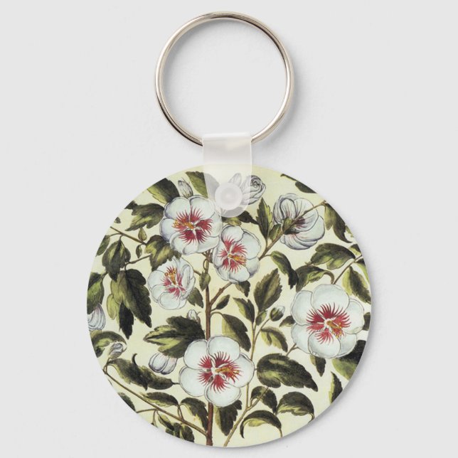Rose Mallow Key Ring (Front)