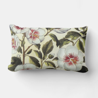 Rose Mallow Lumbar Cushion