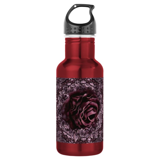 Rose Mandala  532 Ml Water Bottle (Front)