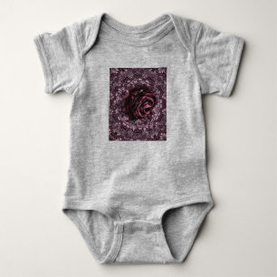 Rose Mandala Baby Bodysuit