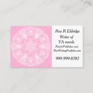 Rose Mandala Business Card
