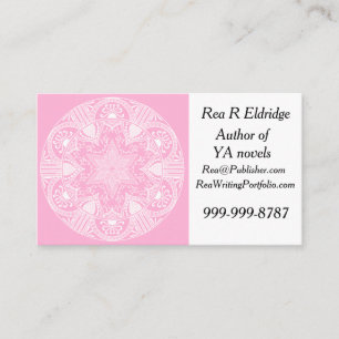 Rose Mandala Business Card