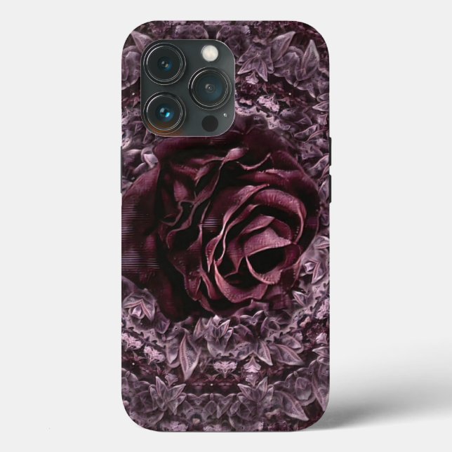 Rose Mandala  Case-Mate iPhone Case (Back)