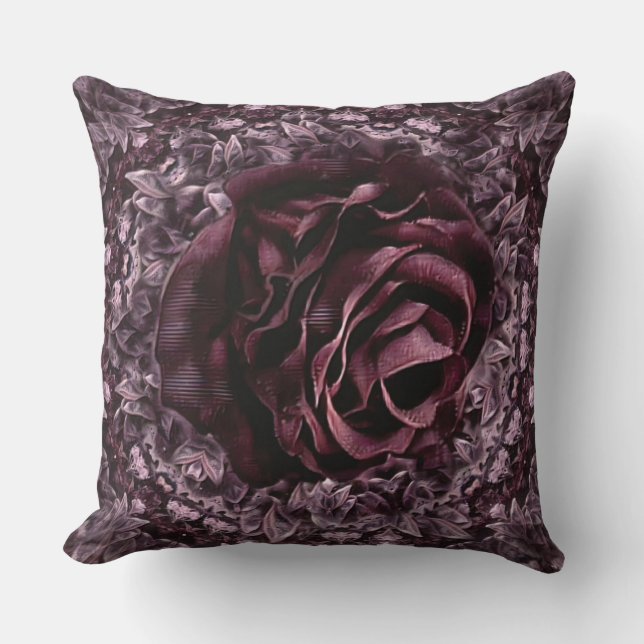 Rose Mandala  Cushion (Front)
