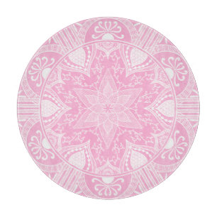 Rose Mandala Cutting Board